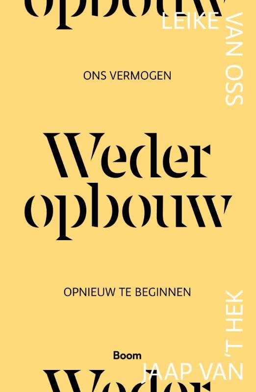 Wederopbouw: Ons vermogen opnieuw te beginnen book