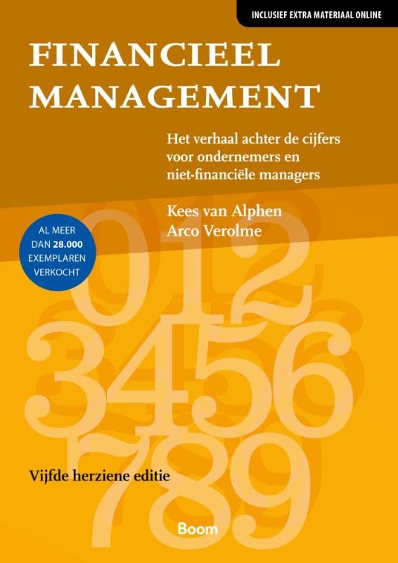 Financieel management: Het verhaal achter de cijfers voor ondernemers en niet-financiële managers book