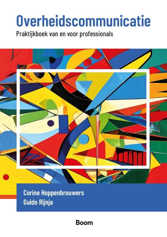 Overheidscommunicatie voor professionals book