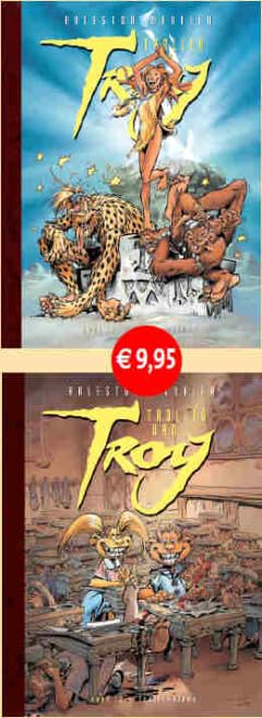 Trollen van Troy pakket 2 Deel 11 en 12 Manga