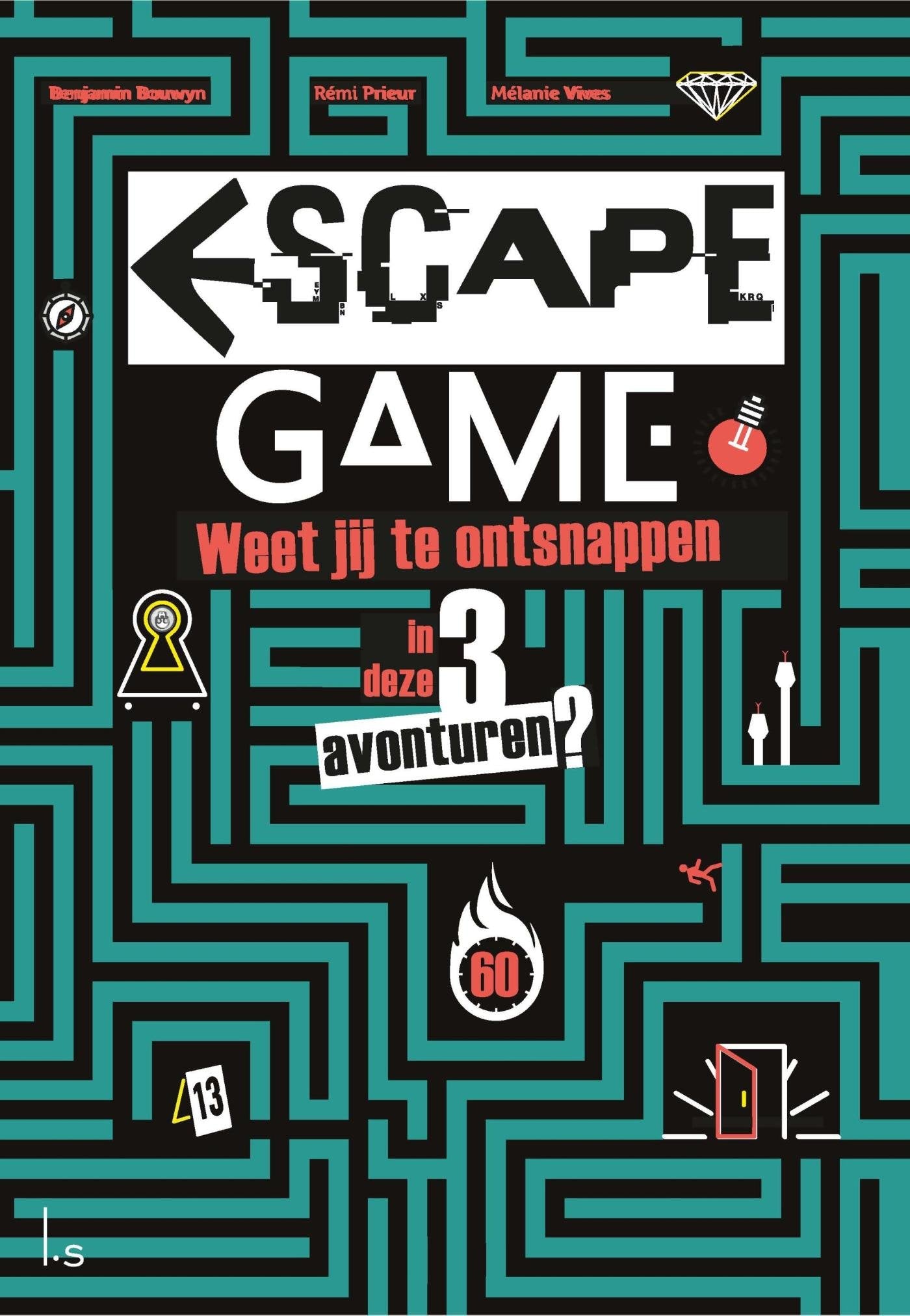 Escape game: weet jij te ontsnappen aan deze 3 avonturen? book