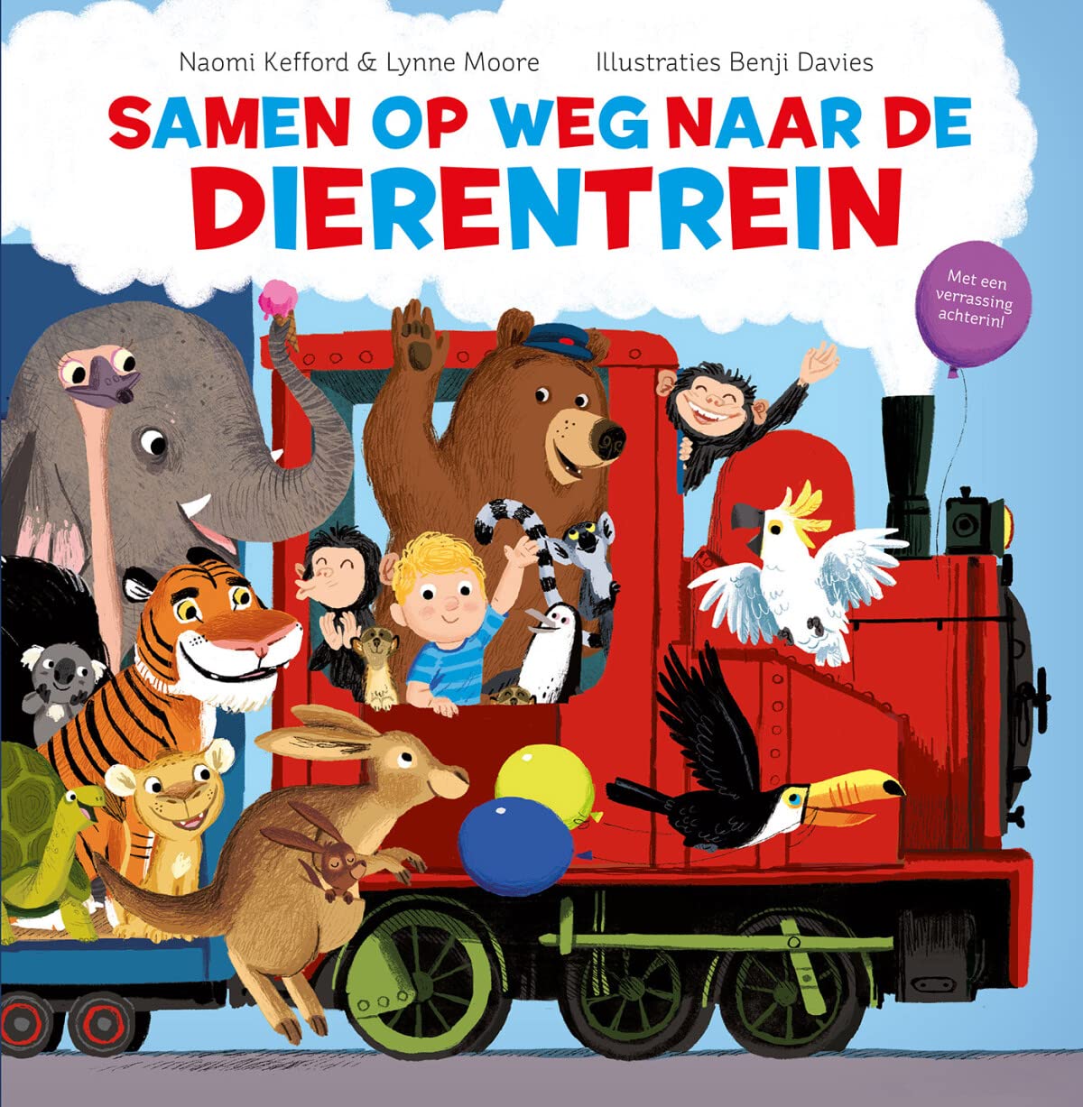 Samen op weg naar de dierentrein! Non-fiction