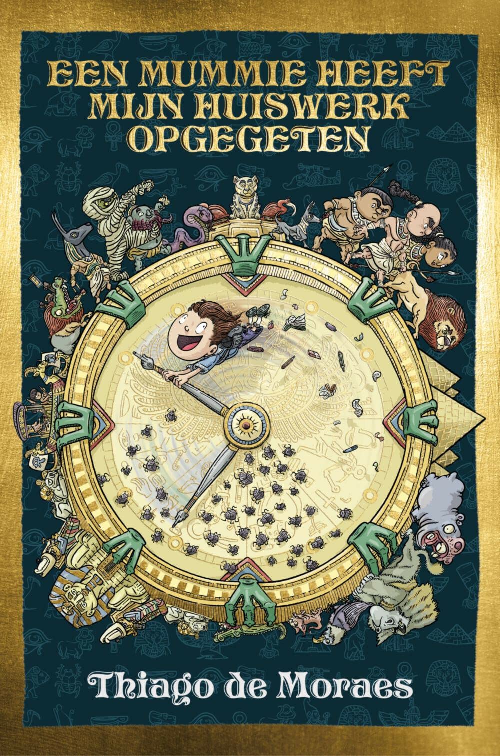 Een mummie heeft mijn huiswerk opgegeten! (Harry's tijdreizen, 1) Manga