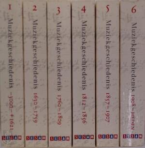 SESAM MOZA+ÅEK VAN MUZIEKGESCHIEDENIS 6 DELEN book