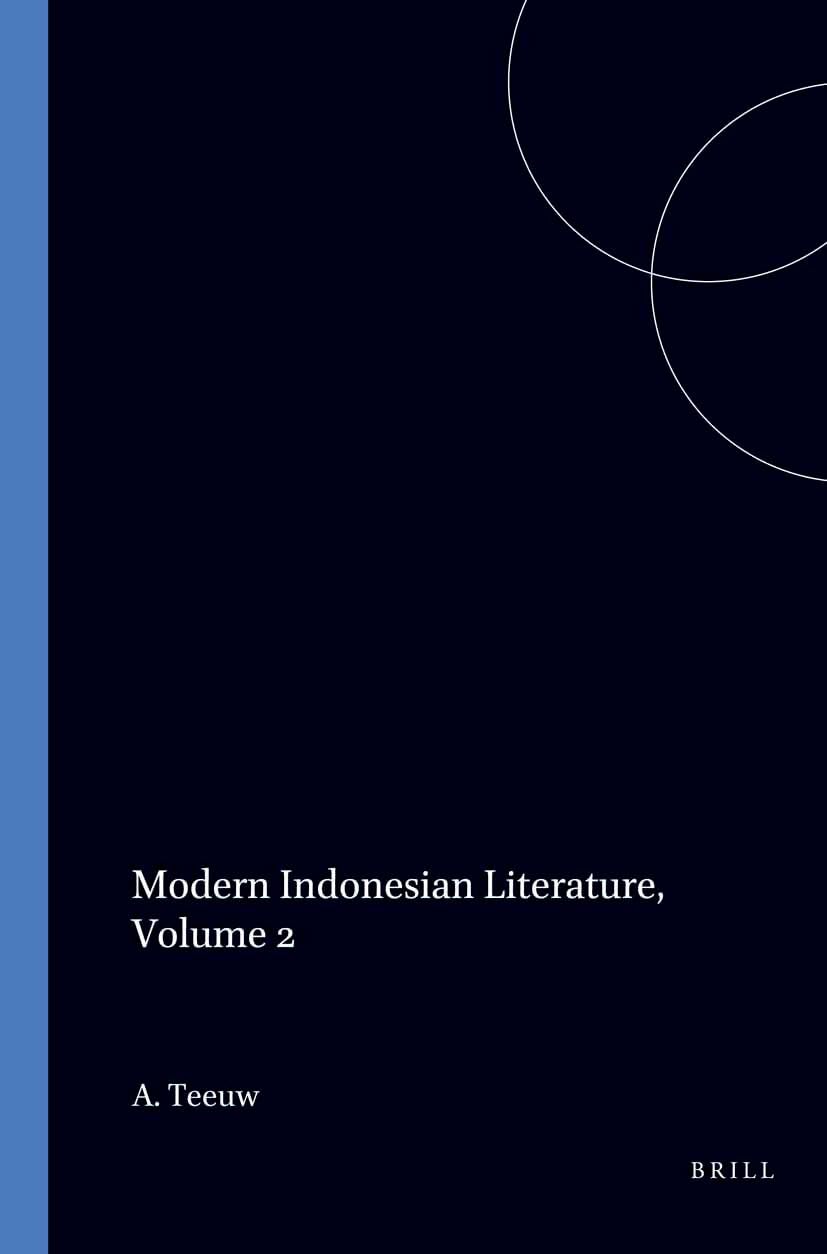 Product Image: Modern Indonesian Literature, Volume 2