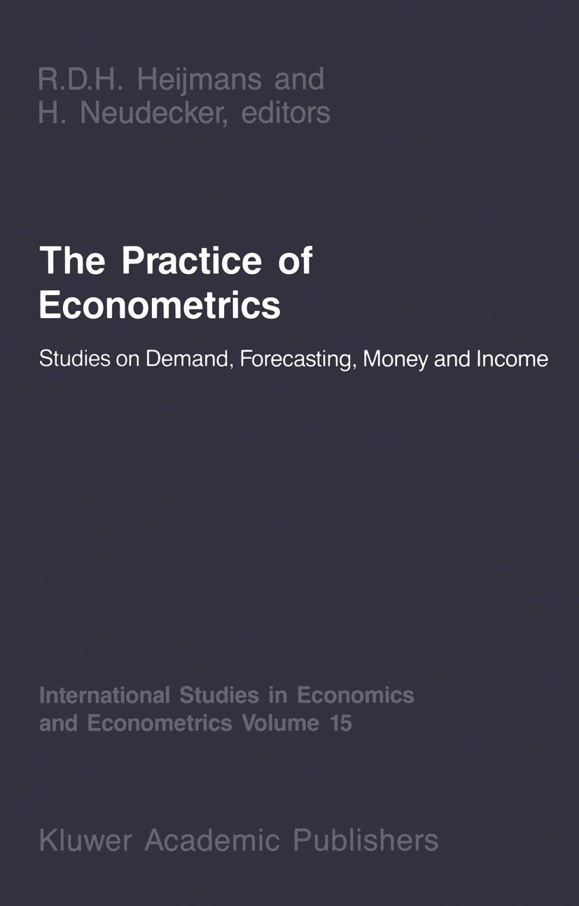 Product Image: The Practice of Econometrics