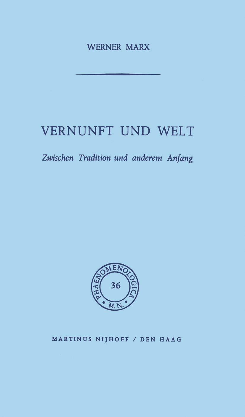 Product Image: Vernunft und Welt