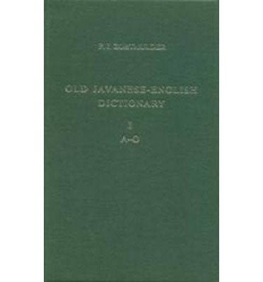 Old Javanese-English dictionary General education