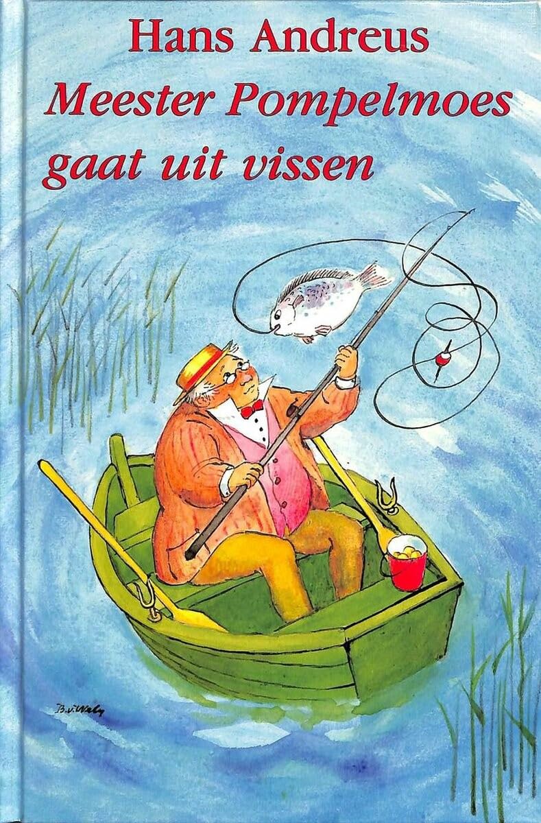 Meester Pompelmoes gaat uit vissen book