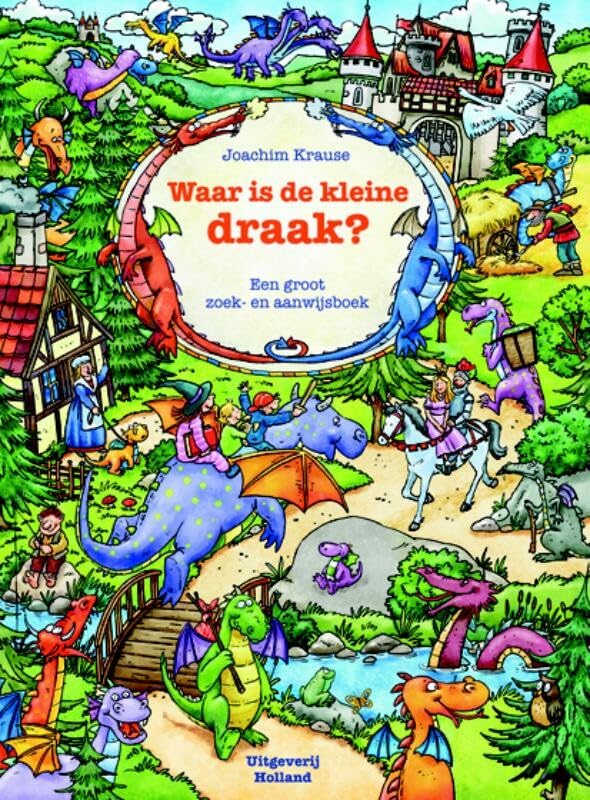 Waar is de kleine draak?: een groot zoek- en aanwijsboek book