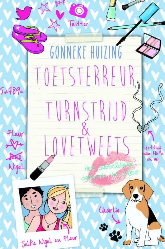 Toetsterreur, turnstrijd en lovetweets: het dubbeldikke dagboek van Fleur book