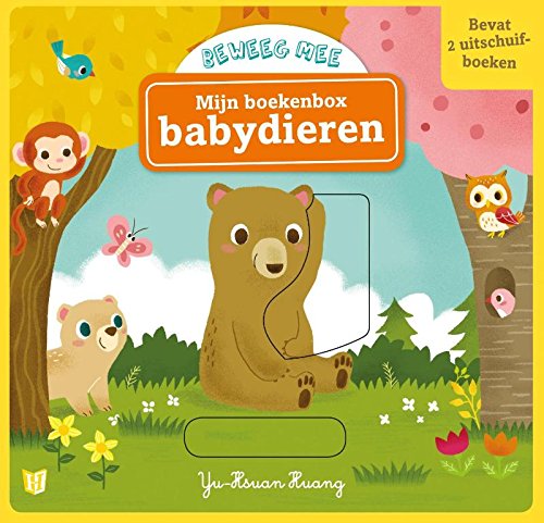 Mijn boekenbox, babydieren: beweeg mee book