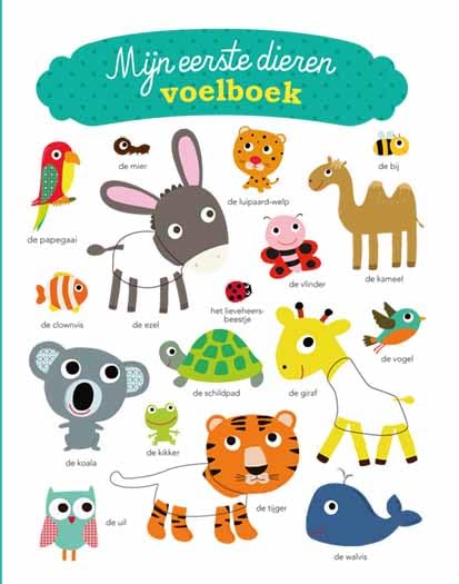 Mijn eerste dieren voelboek book