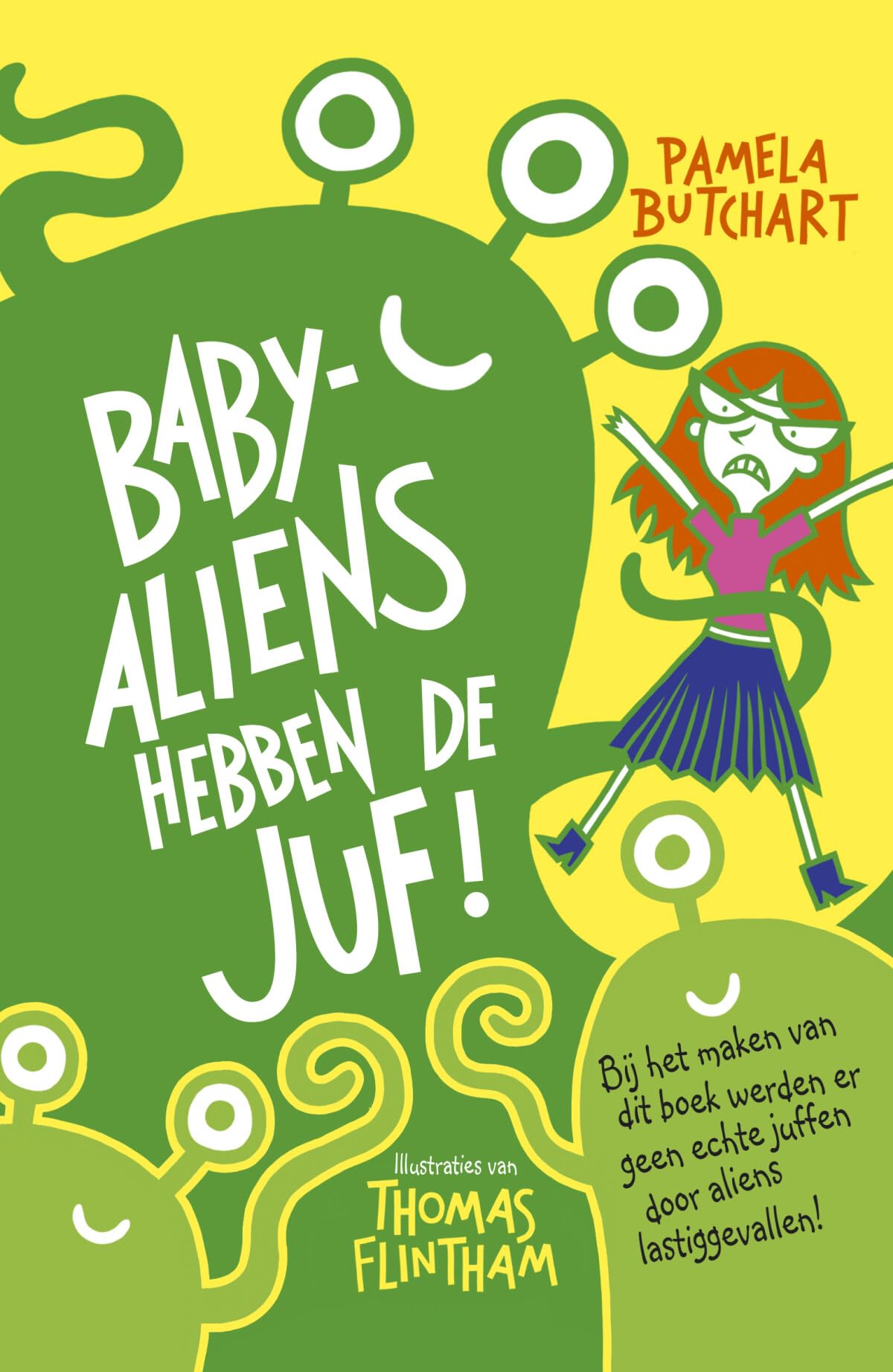 Baby-aliens hebben de juf! book