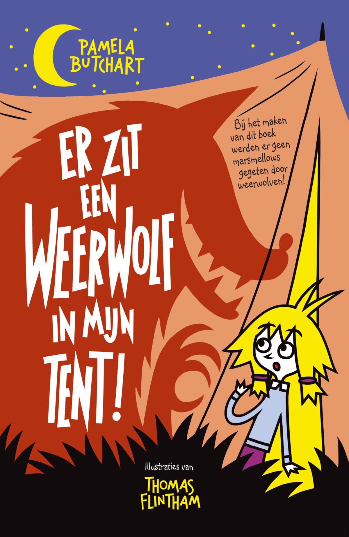 Er zit een weerwolf in mijn tent! book