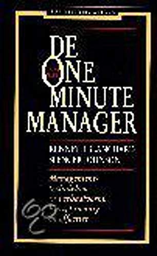 De one minute manager (Business bibliotheek) Books