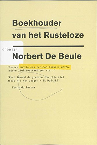 Product Image: Boekhouder van het rusteloze / druk 1