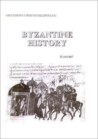 Byzantine History 610-867 book