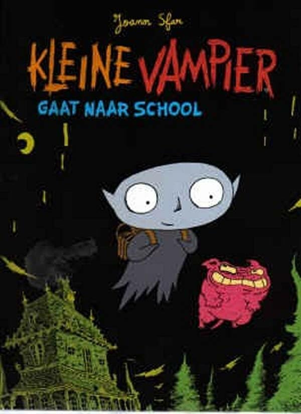 Kleine vampier gaat naar school book