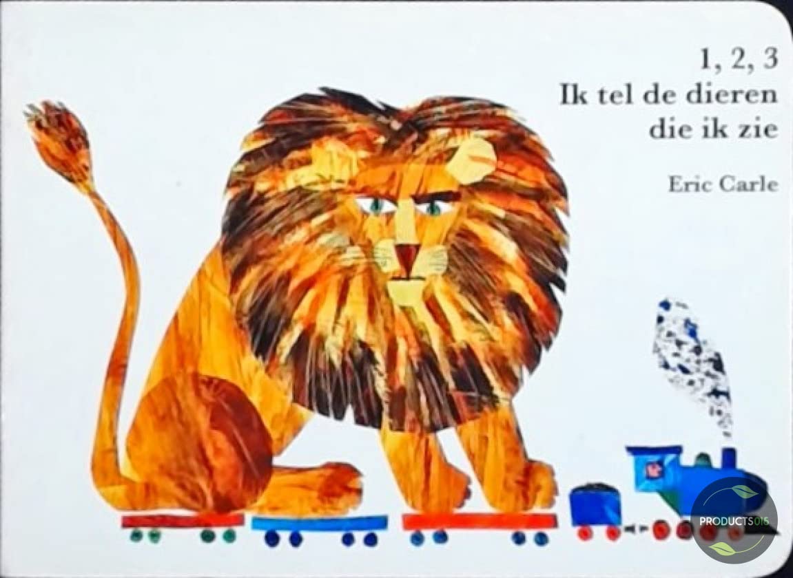 1,2,3 ik tel de dieren die ik zie (Gottmer-kartonboek) Children's books