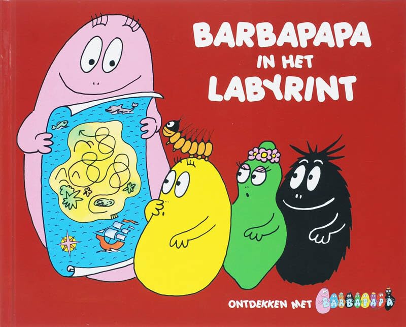 Barbapapa zoekt de weg in het labyrint book