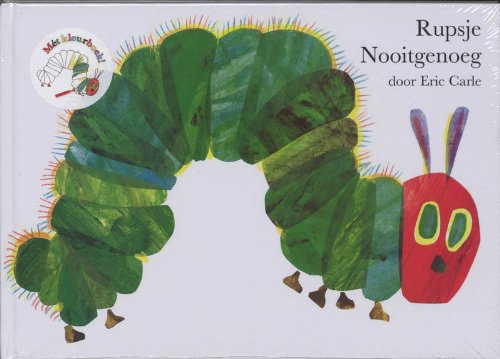 Rupsje Nooitgenoeg: gebonden prentenboek en kleurboek (geseald) book