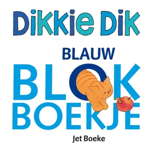 Dikkie Dik: blauw blokboekje book