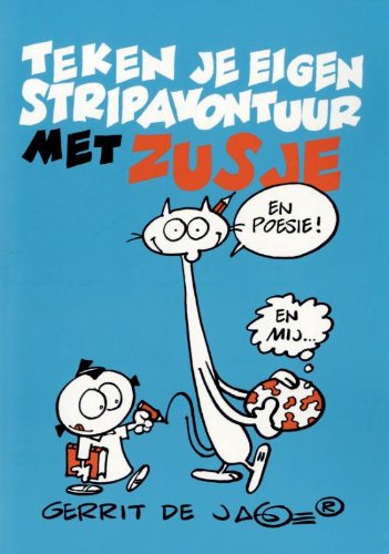 Teken je eigen stripavontuur met Zusje book