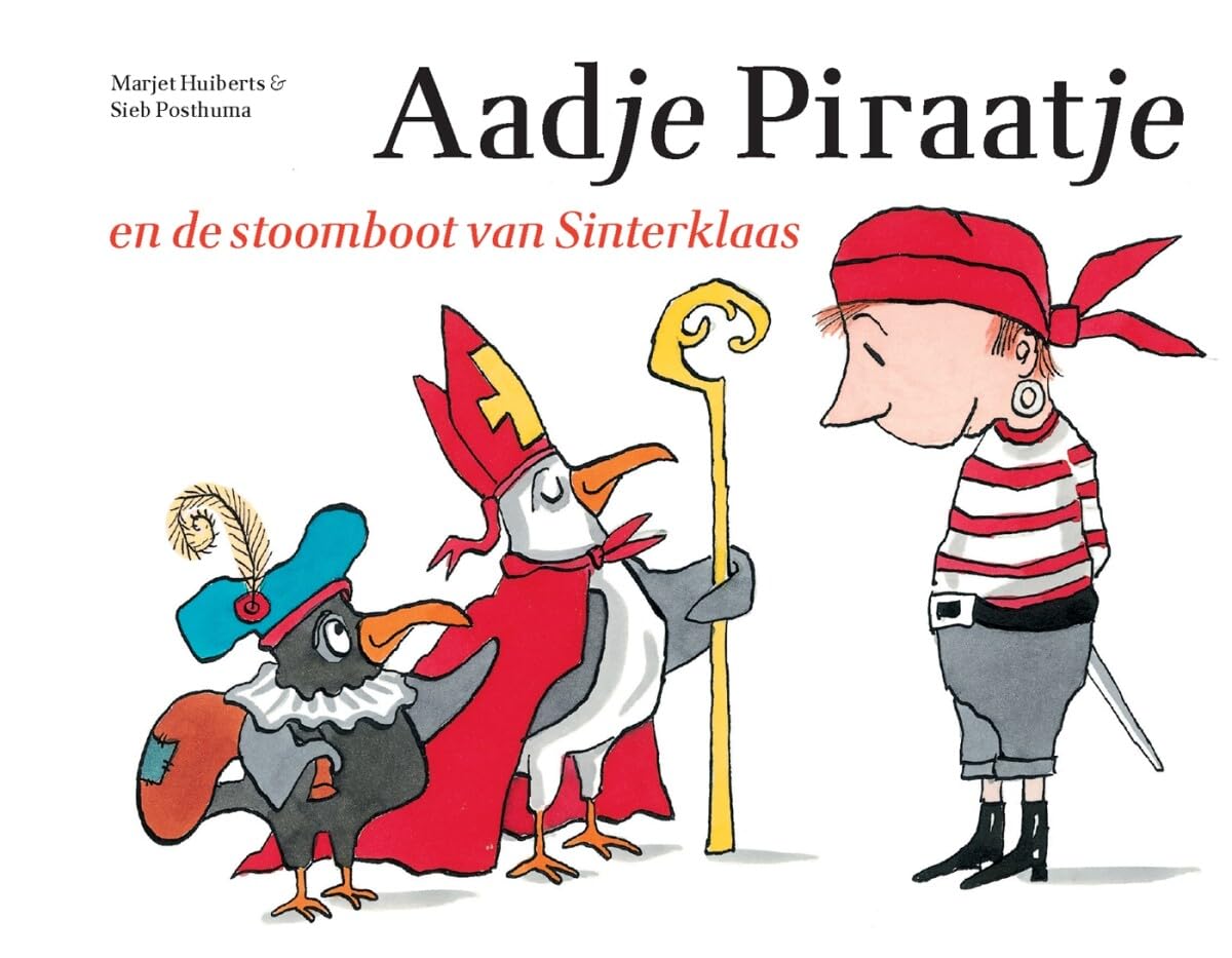 Aadje Piraatje en de stoomboot van Sinterklaas Children's books