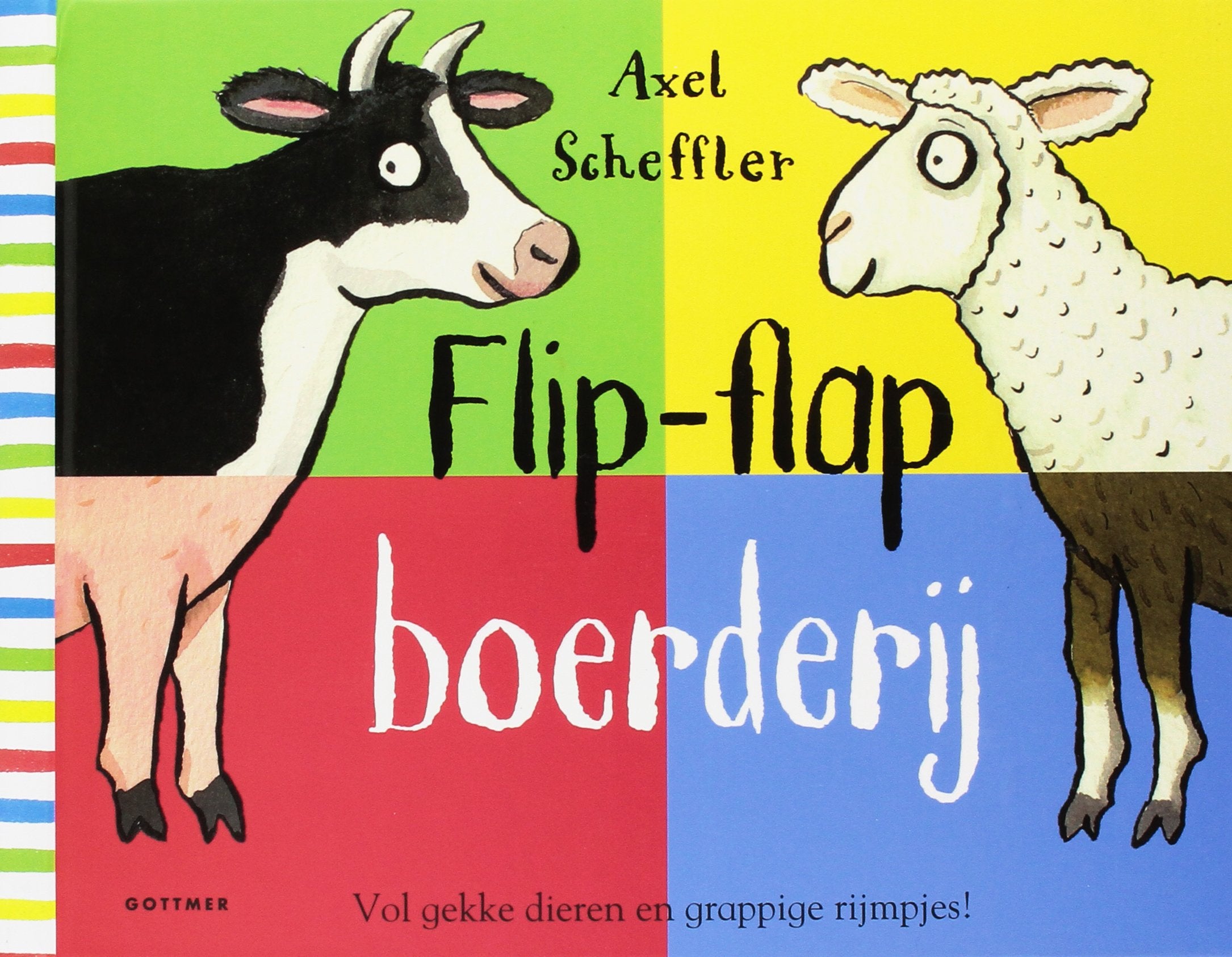 Flip-flap boerderij: vol gekke dieren en grappige rijmpjes book