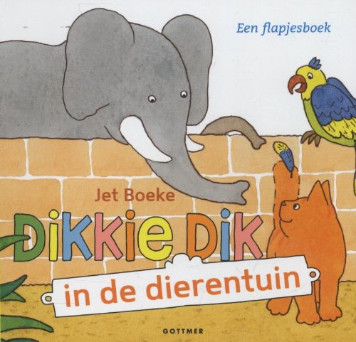 In de dierentuin: een flapjesboek (Dikkie Dik) Children's books