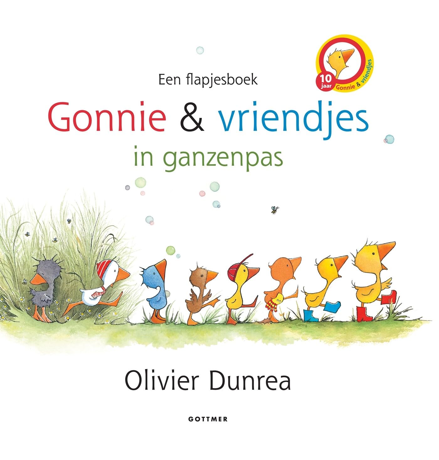Gonnie en vriendjes in ganzenpas book