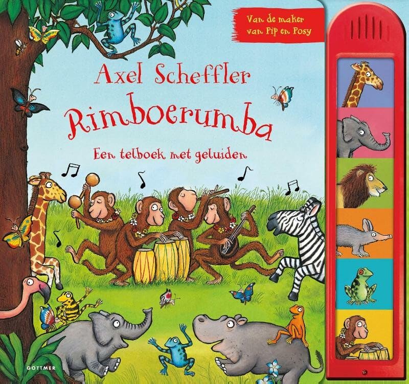 Rimboerumba: een telboek met geluiden book