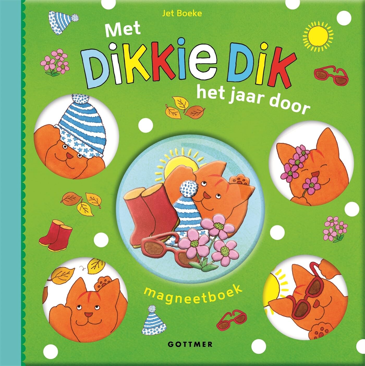 Met Dikkie Dik het jaar door: magneetboek book