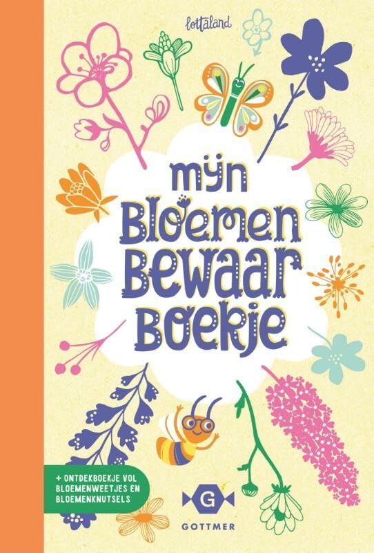 Mijn bloemen bewaarboekje: ontdekboekje vol bloemenweetjes en knutselideën book