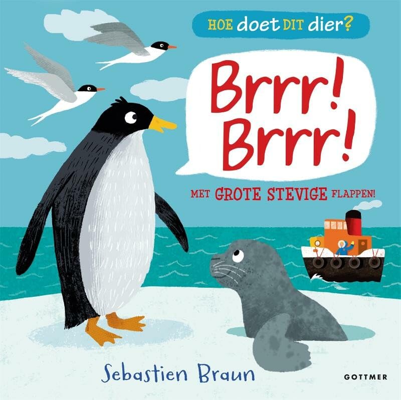 Brrr! Brrr!: met grote stevige flappen book