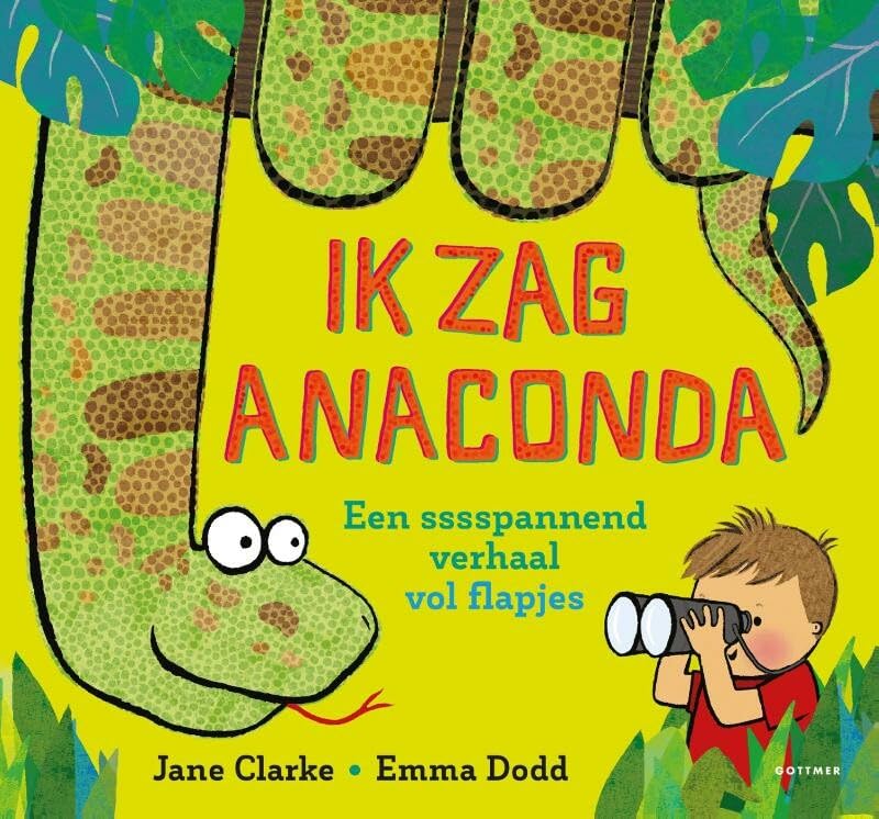 Ik zag Anaconda: een sssspannend verhaal vol flapjes book