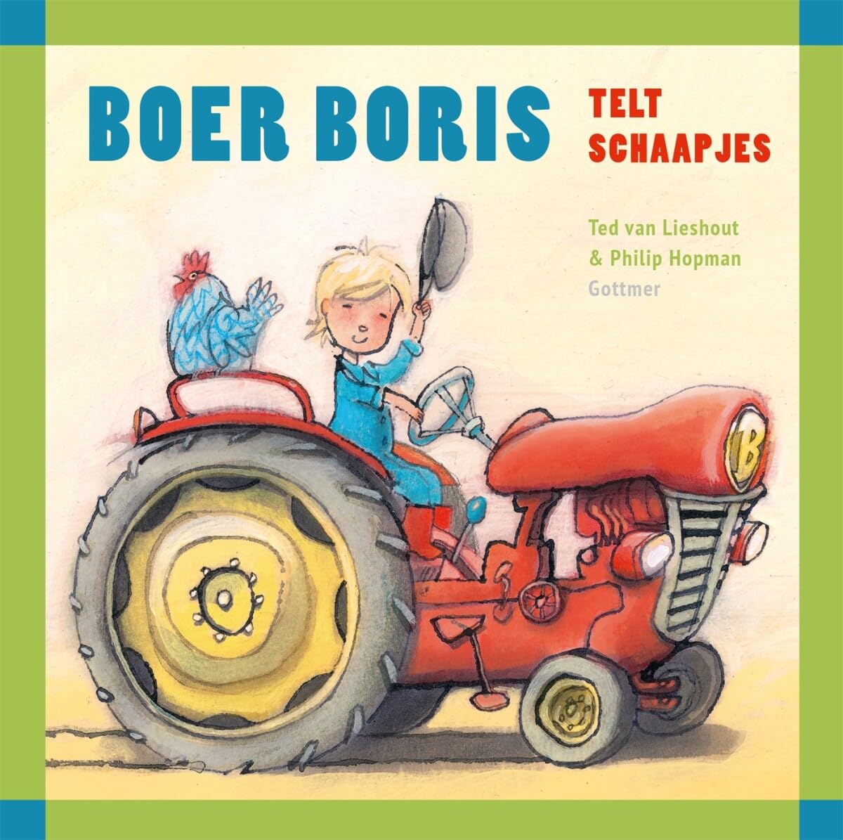 Boer Boris telt schaapjes book