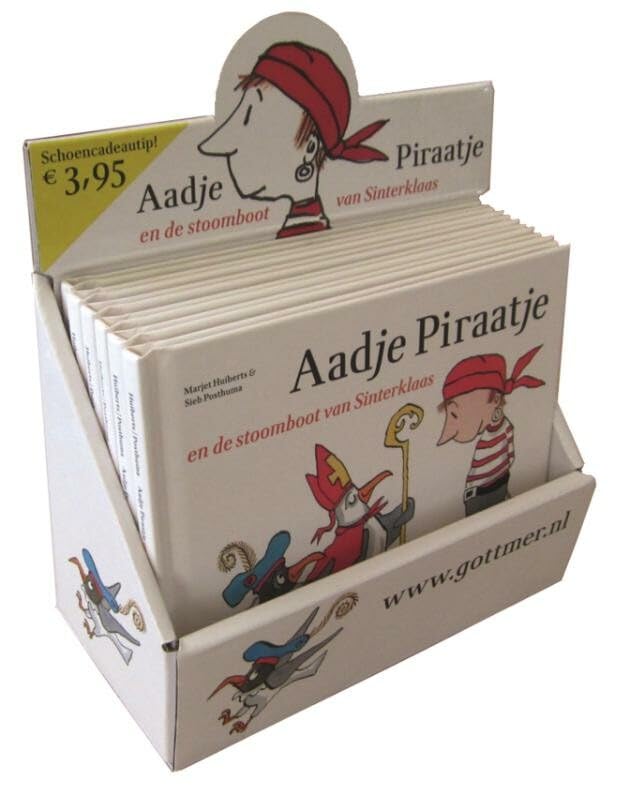Aadje Piraatje en de stoomboot van Sinterklaas (display 10 exx.) book