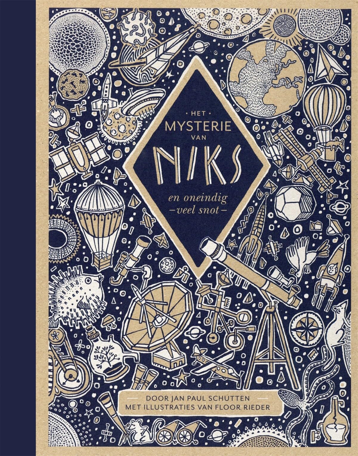 Het mysterie van niks en oneindig veel snot book