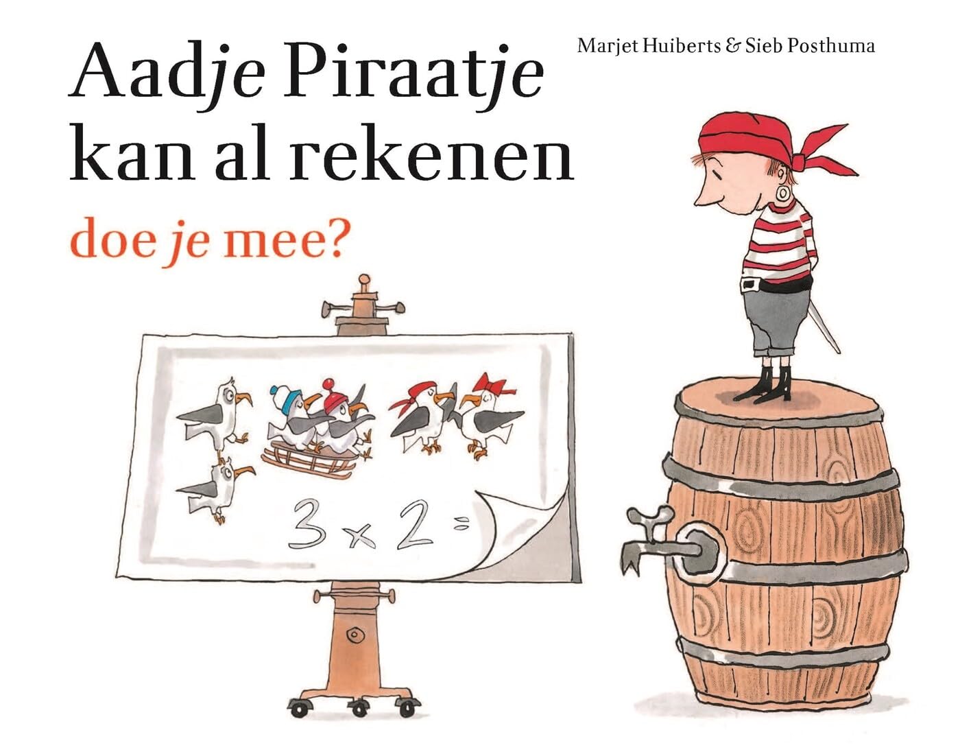 Aadje Piraatje kan al rekenen: doe je mee? book