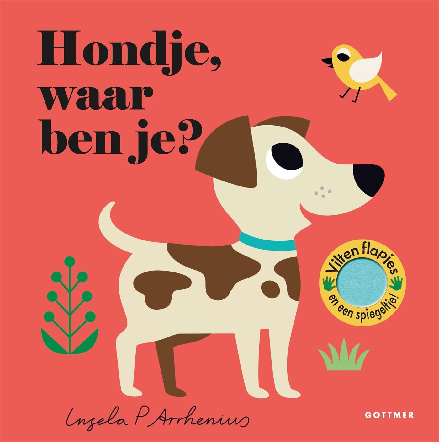 Hondje, waar ben je?: Vilten flapjes en een spiegeltje Parents & Children
