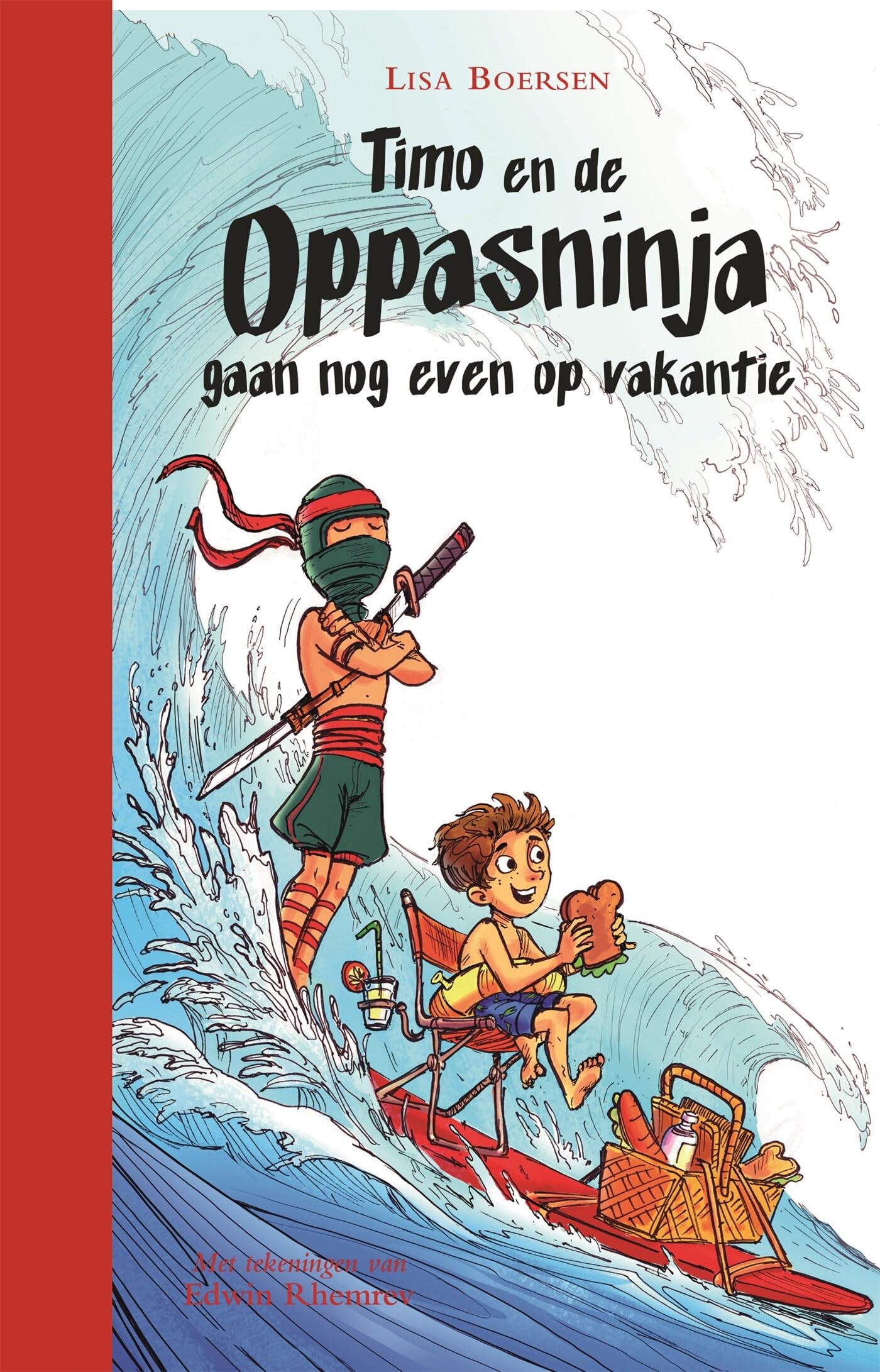 Timo en de oppasninja gaan nog even op vakantie book