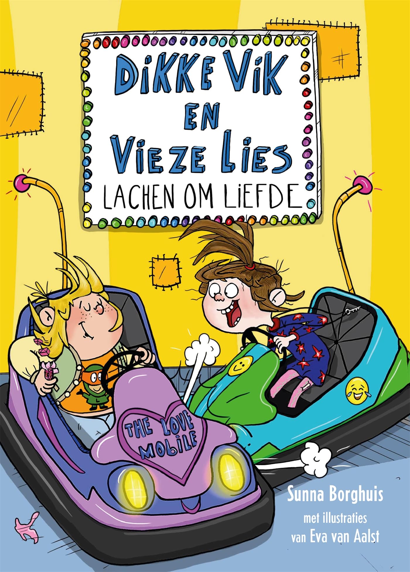 Dikke Vik en Vieze Lies lachen om liefde book