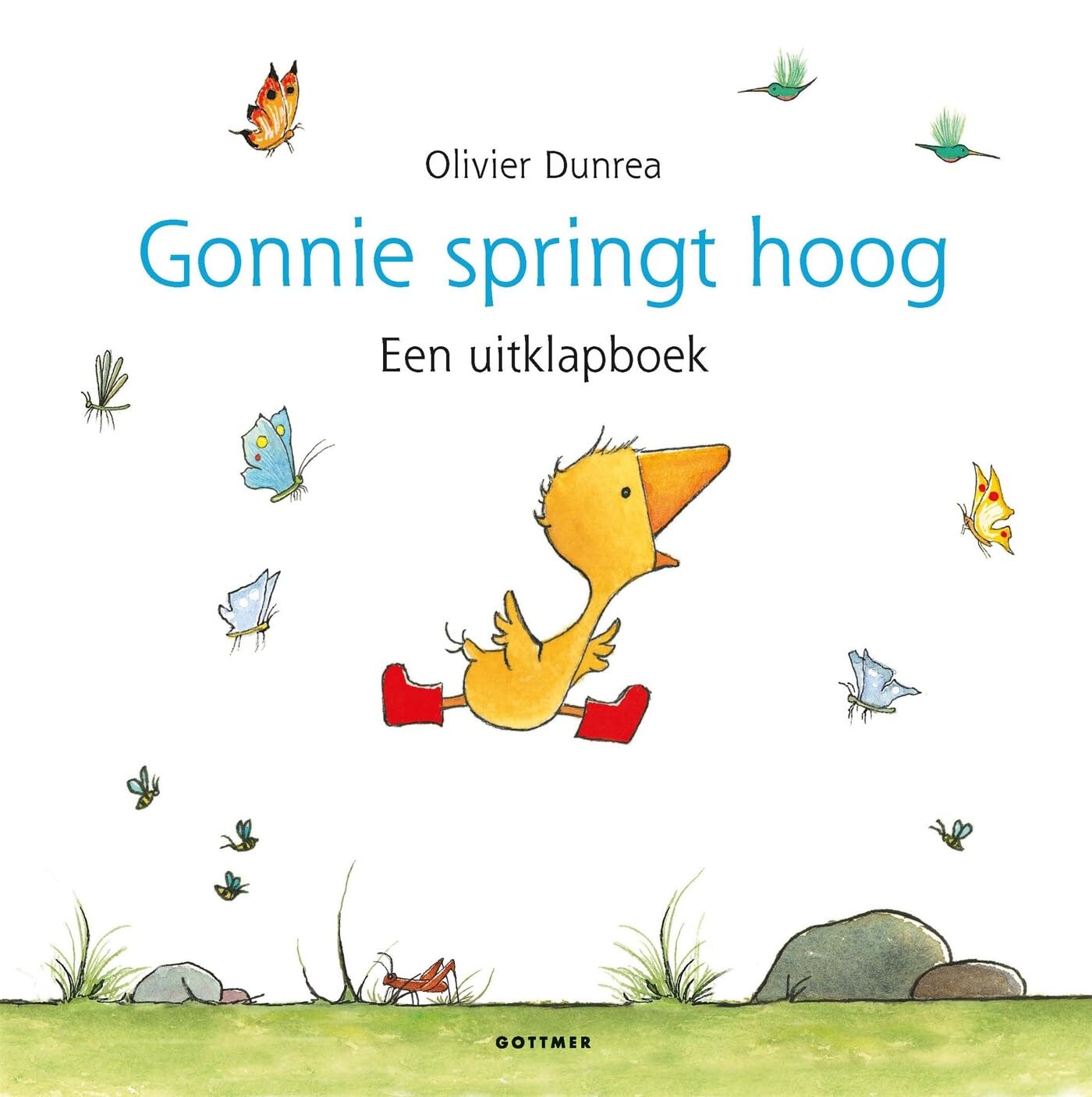 Gonnie springt hoog: een uitklapboek book