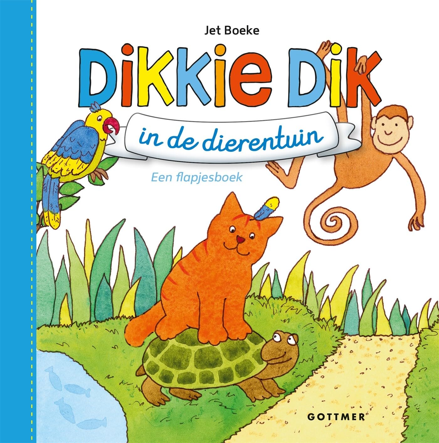 Dikkie Dik in de dierentuin: een flapjesboek Books