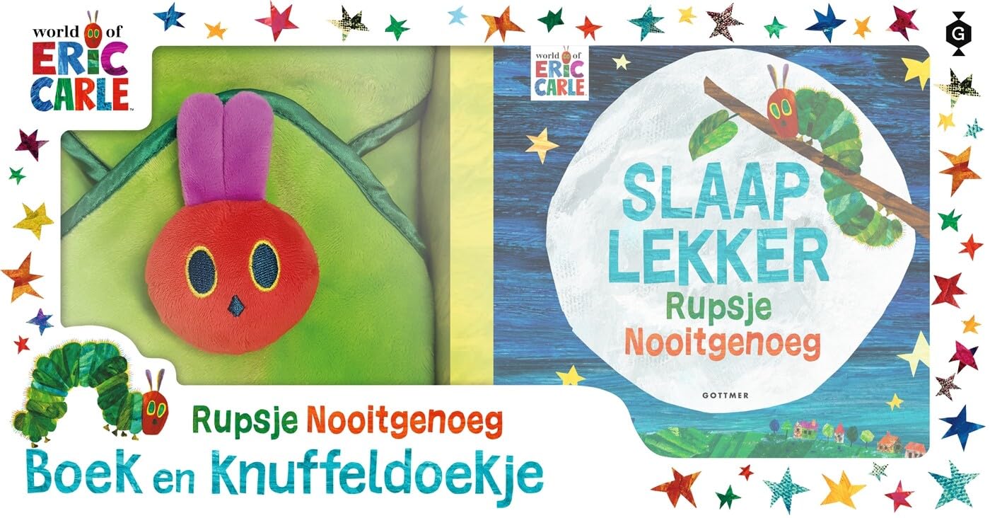 Slaap lekker, Rupsje Nooitgenoeg - cadeaudoos book