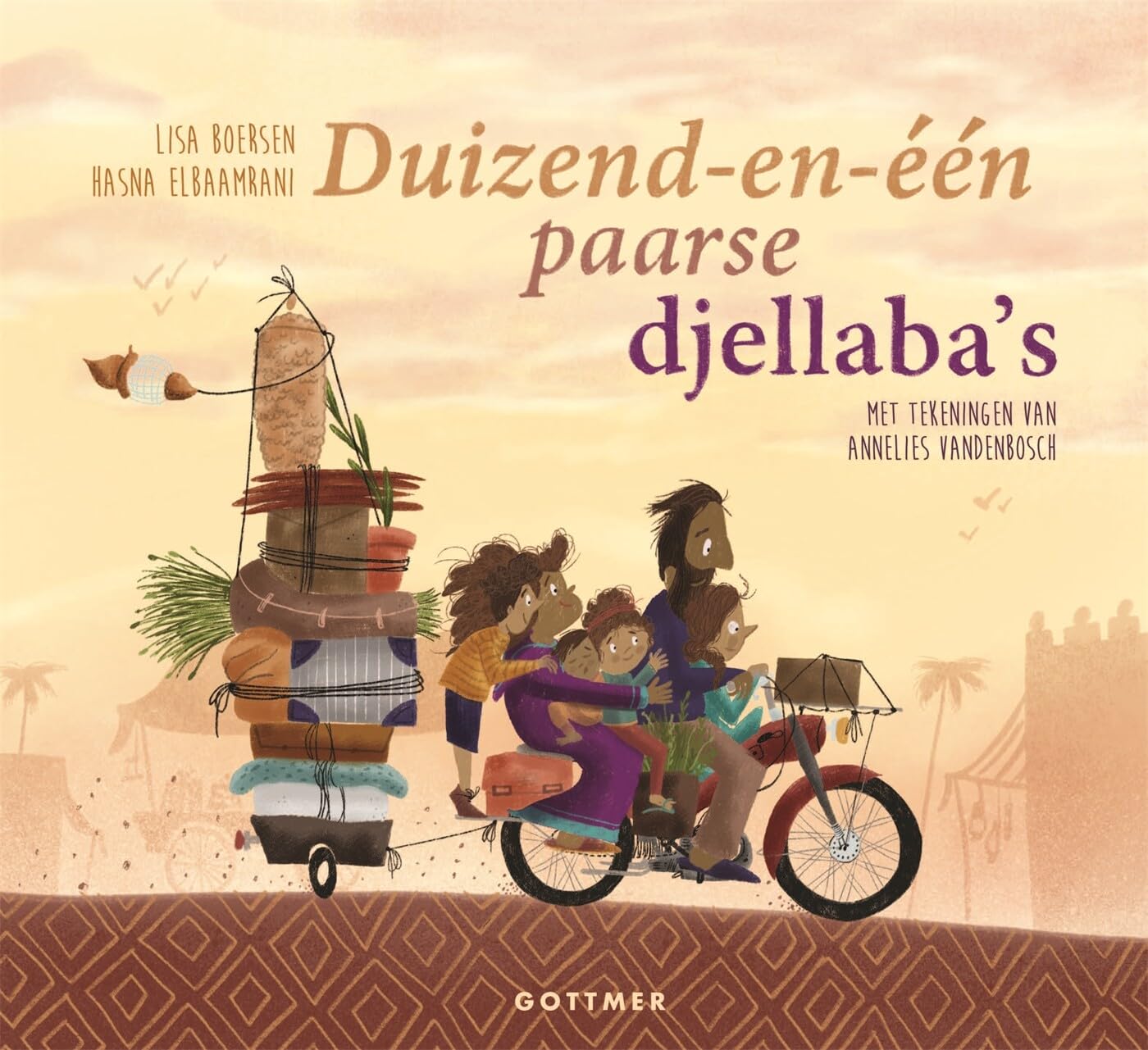 Duizend-en-één paarse djellaba's book