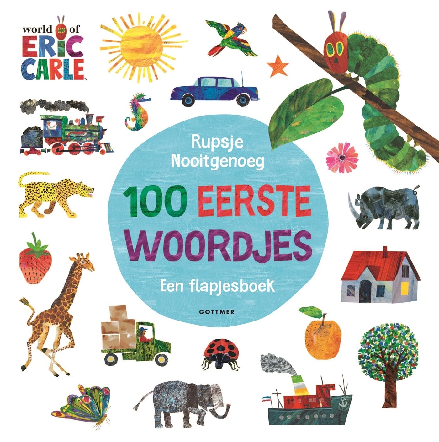 100 eerste woordjes: een flapjesboek book