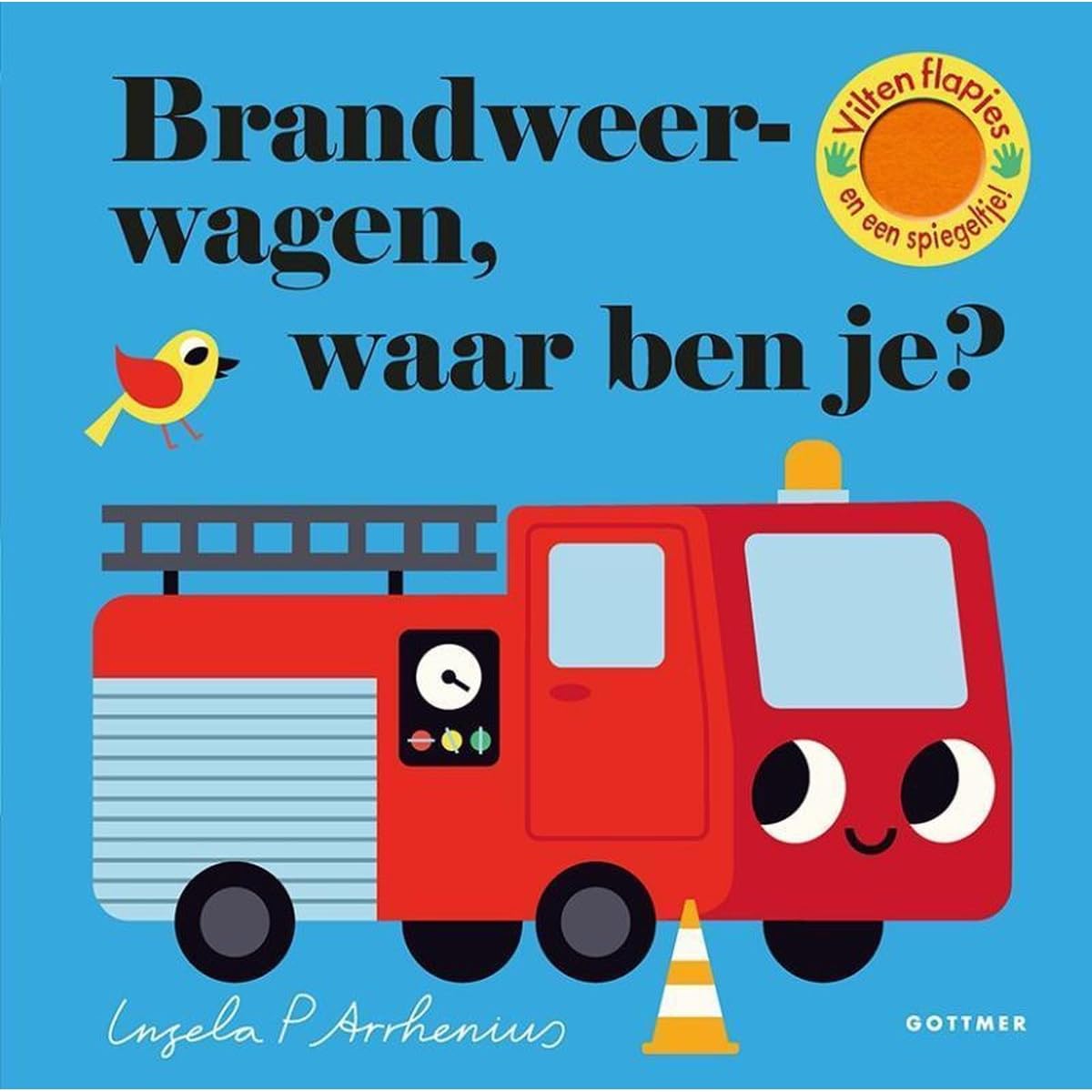 Brandweerwagen, waar ben je? book